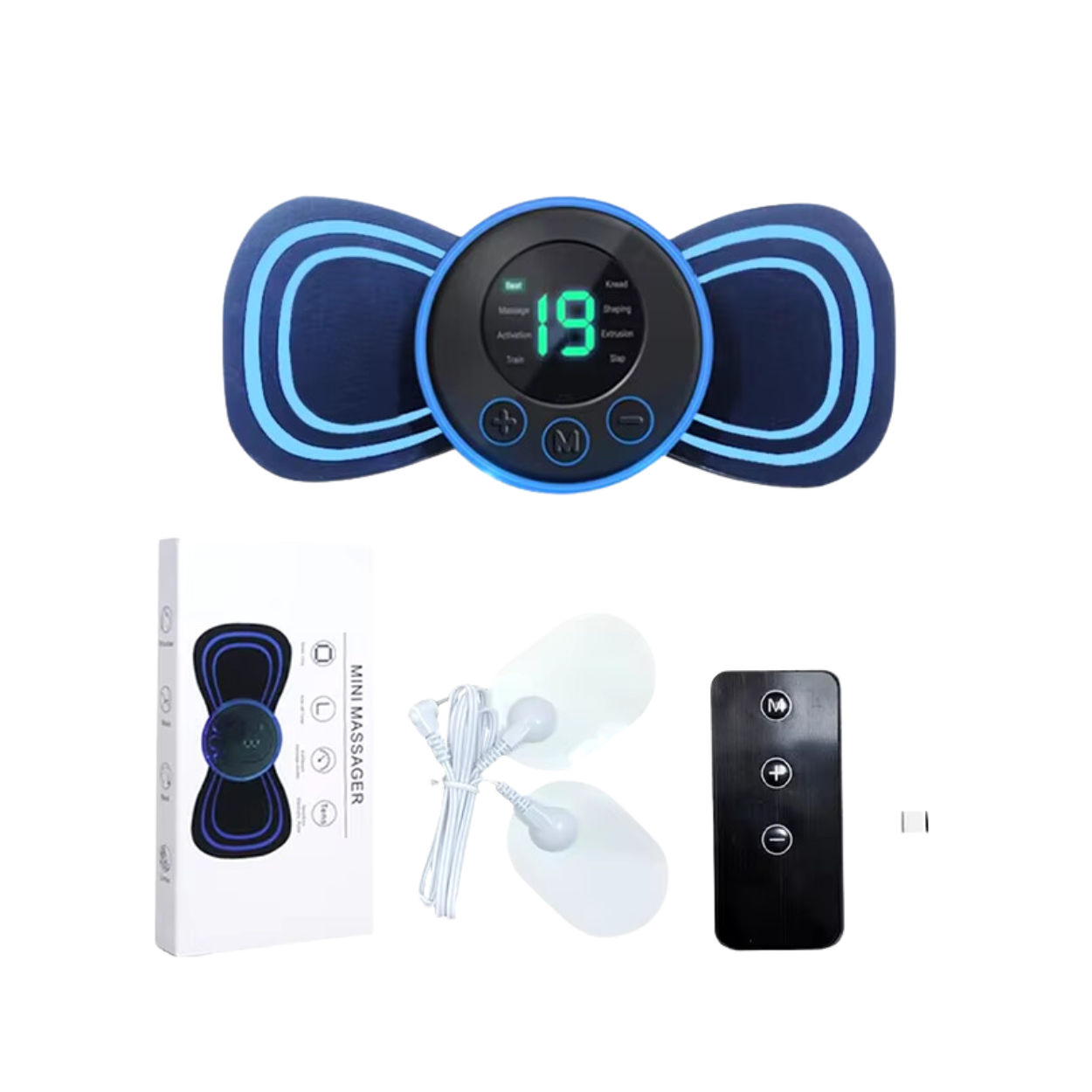Mini Masseur Électrique Patchs de Massage