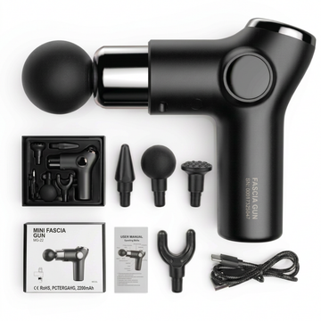 Mini Pistolet de Massage Musculaire LCD 32 Vitesses USB-C