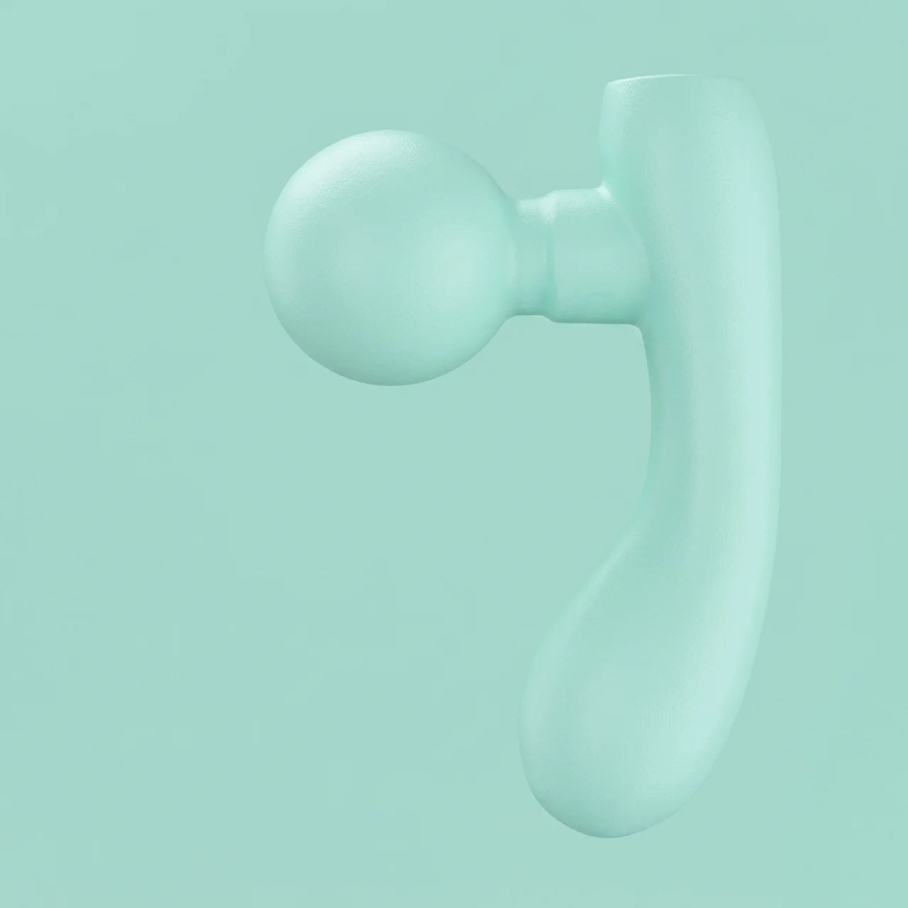 Mini Pistolet de Massage Rechargeable USB Double Tête pour Corps Entier