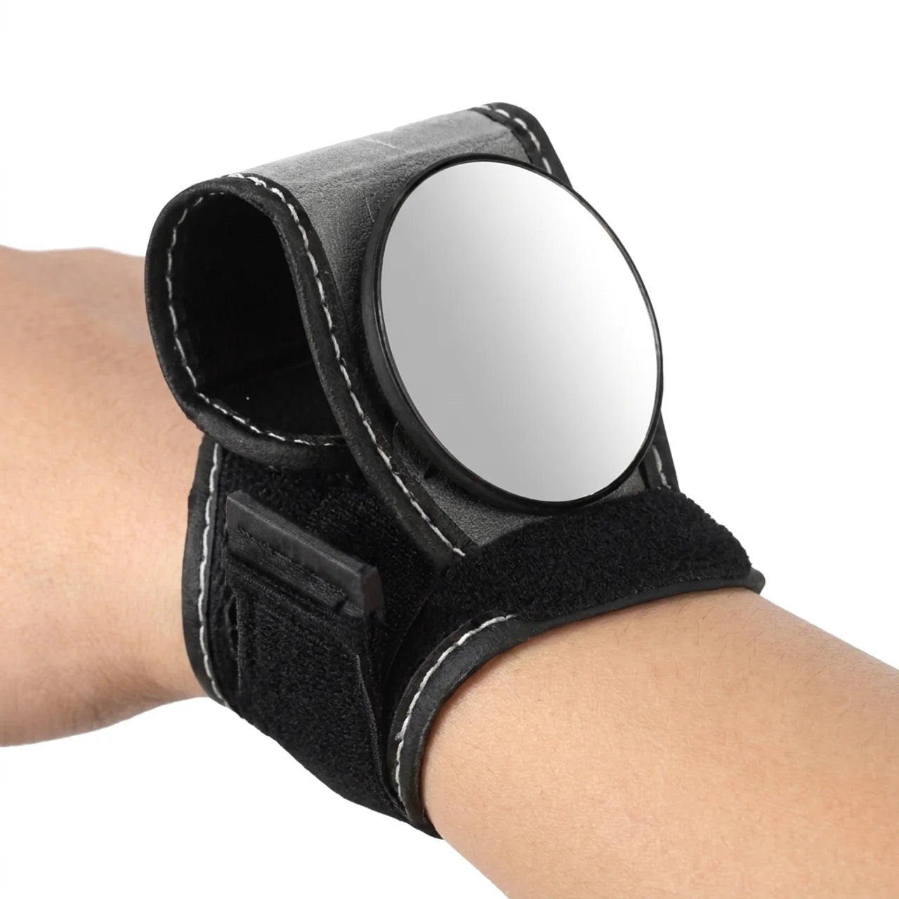 Miroir de Poignet pour Vélo Rétroviseur Cycliste Réglable 360°