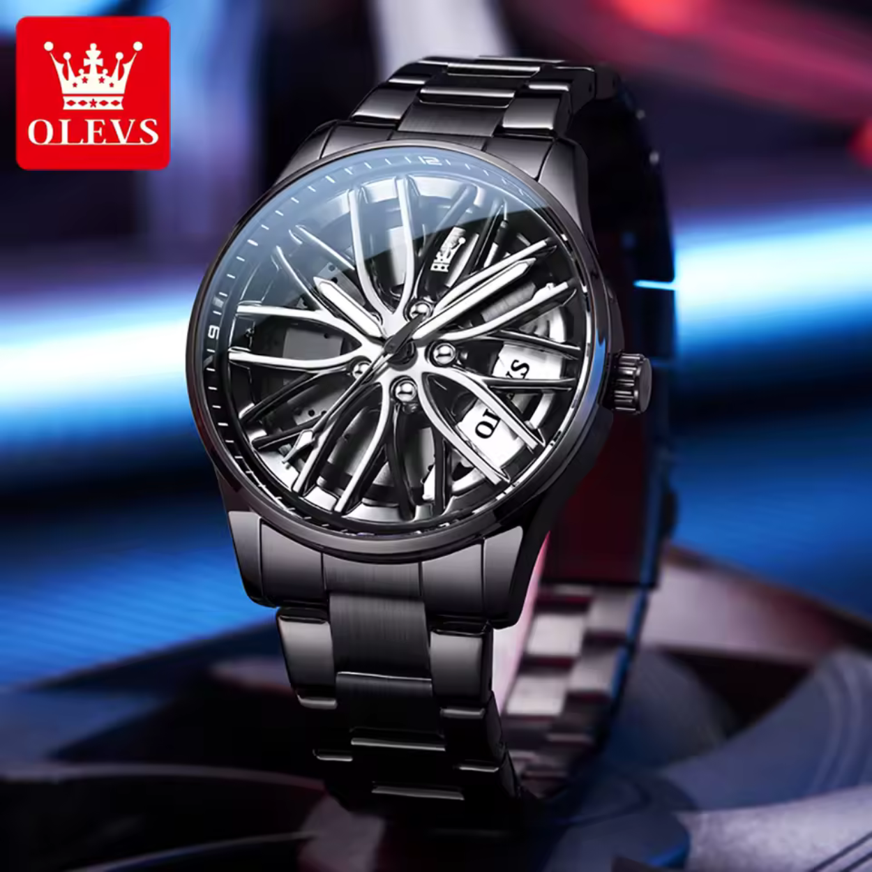 Montre OLEVS Passion Automobile Élégance Urbaine