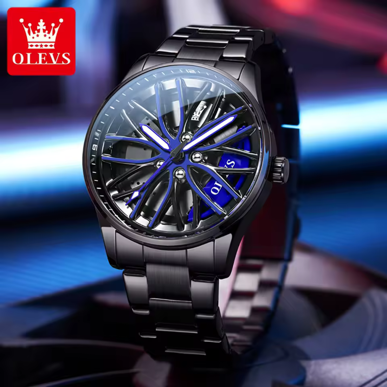 Montre OLEVS Passion Automobile Élégance Urbaine