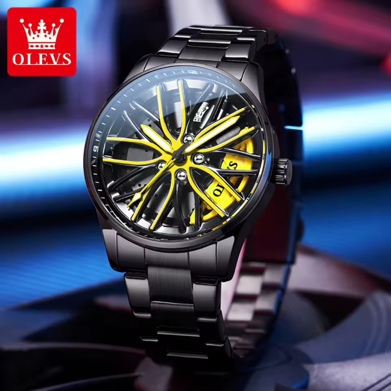 Montre OLEVS Passion Automobile Élégance Urbaine