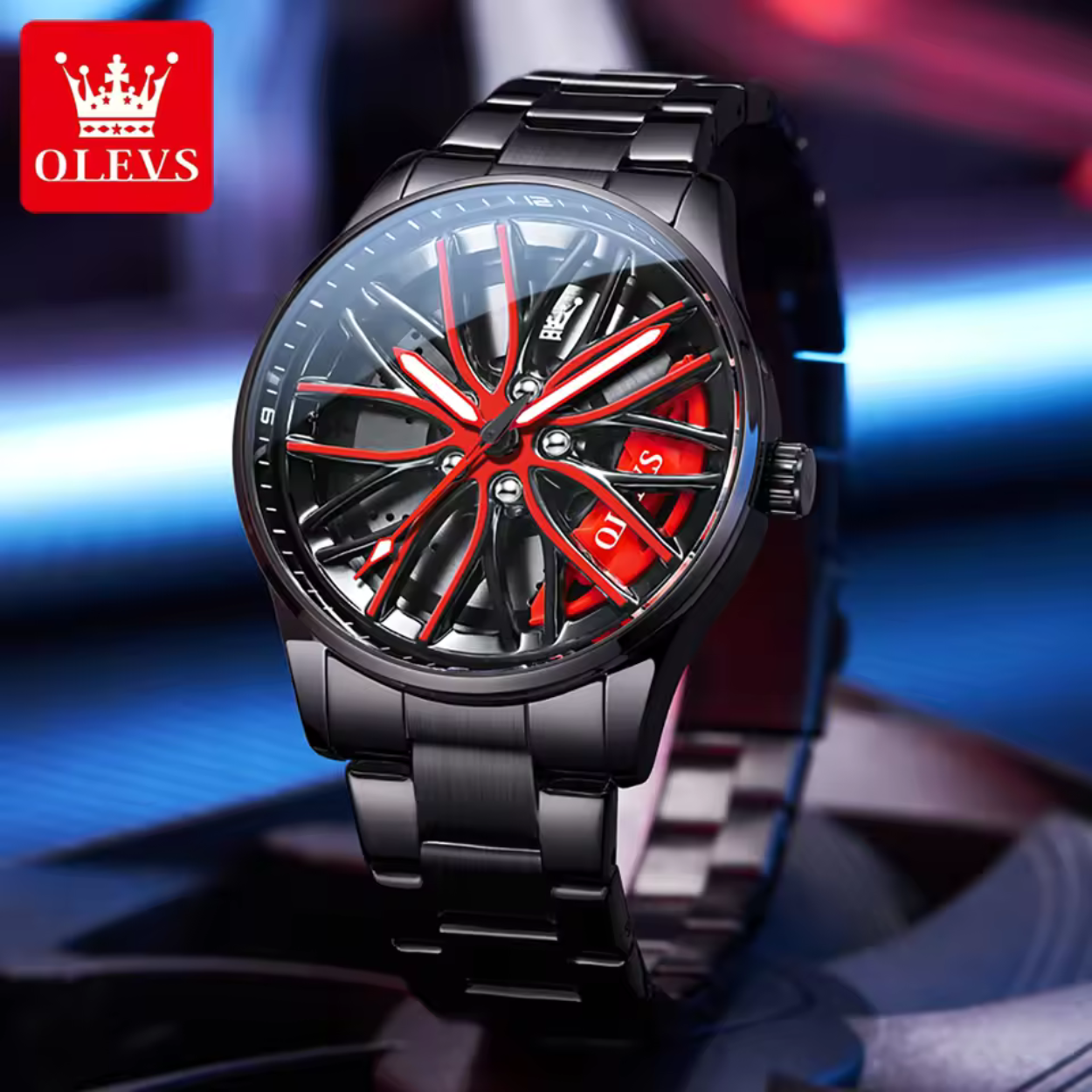 Montre OLEVS Passion Automobile Élégance Urbaine