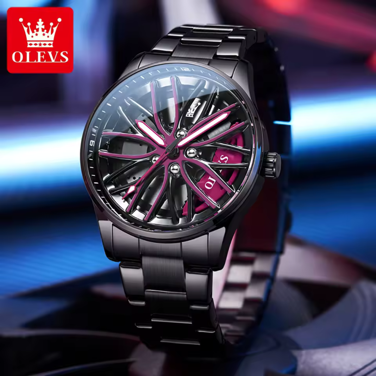 Montre OLEVS Passion Automobile Élégance Urbaine