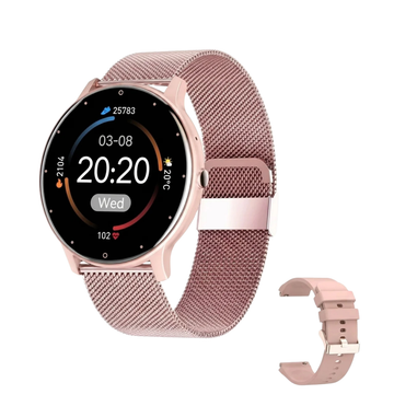 Montre Intelligente Femme Étanche IP67 avec Appels et Suivi Santé