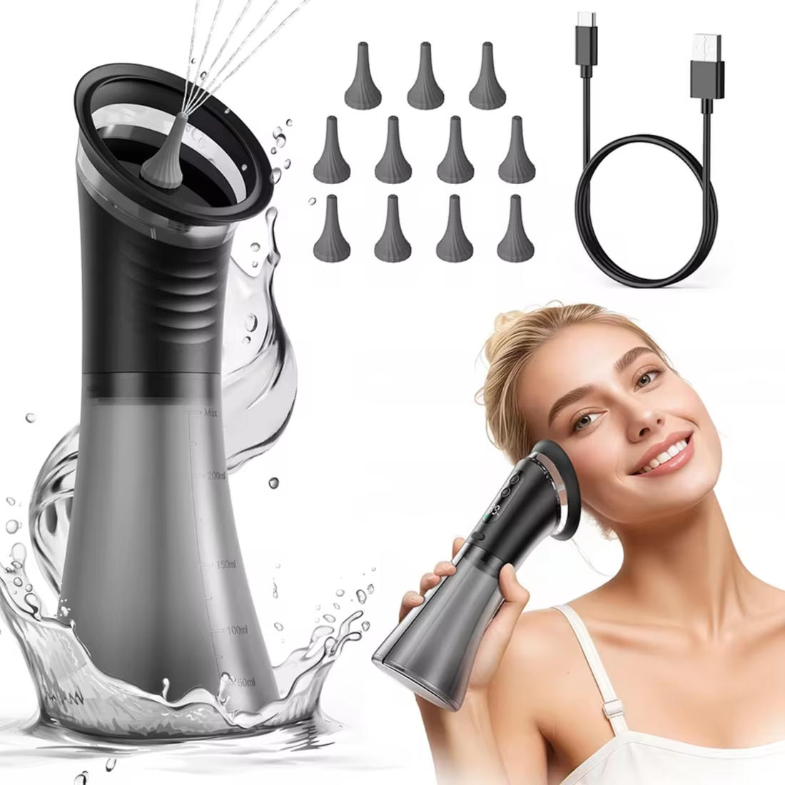 Nettoyeur d'Oreille Électrique Élimination Cérumen