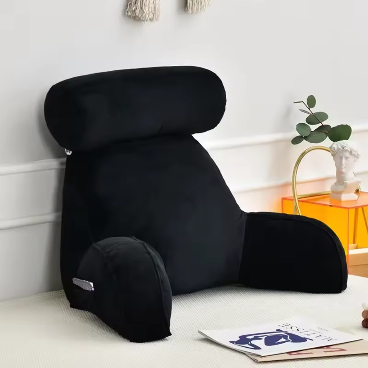Oreiller de Lecture à Mémoire de Forme