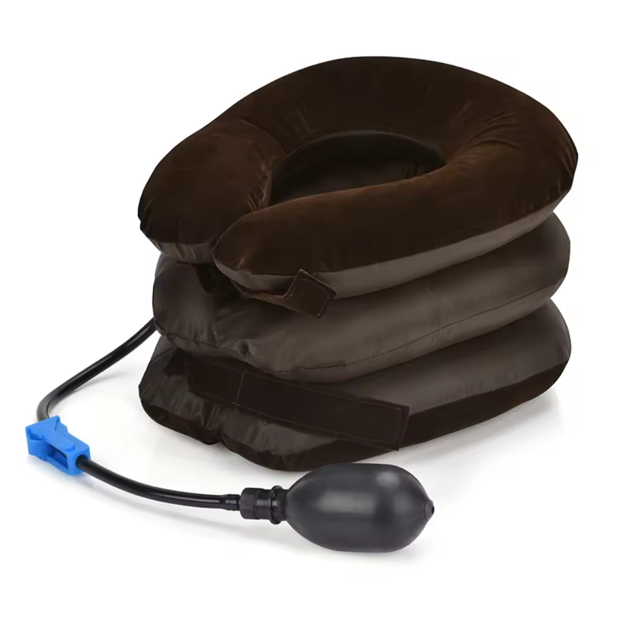 Oreiller cervical gonflable en U