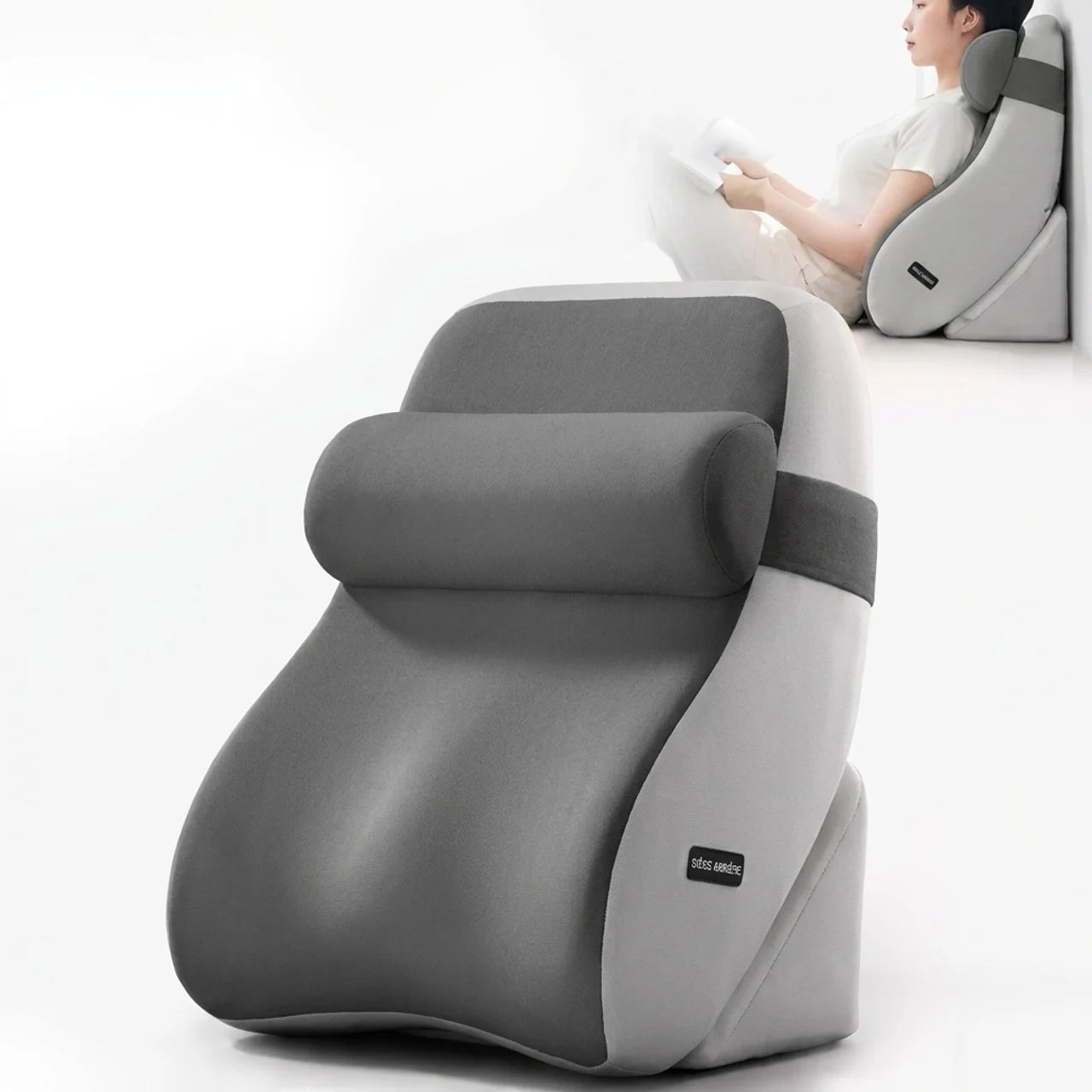 Oreiller de Lecture Ergonomique Réglable en Mousse à Mémoire de Forme