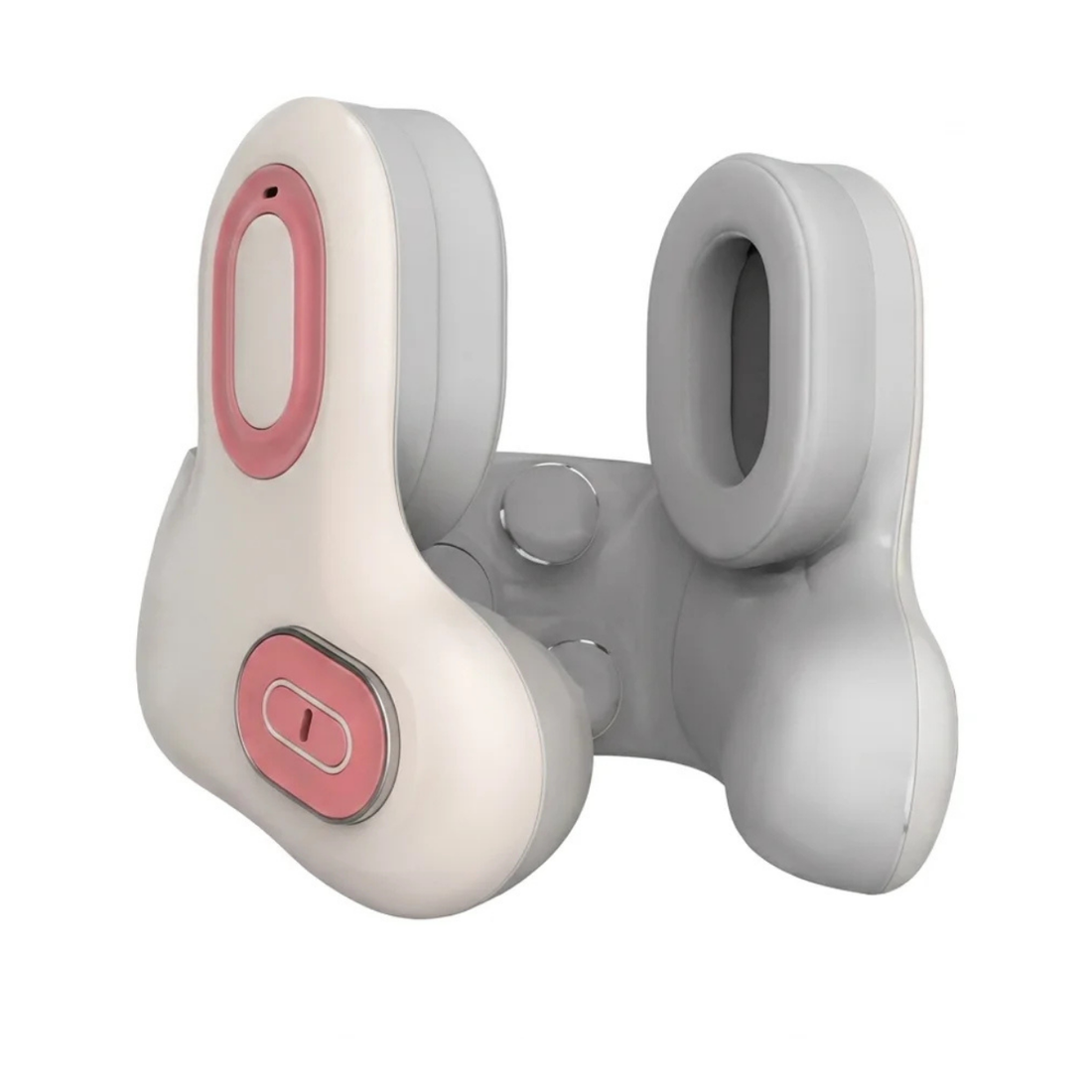 Oreiller de Voyage Cervical 3-en-1 avec Masseur Chauffant et Casque Bluetooth Anti-Bruit