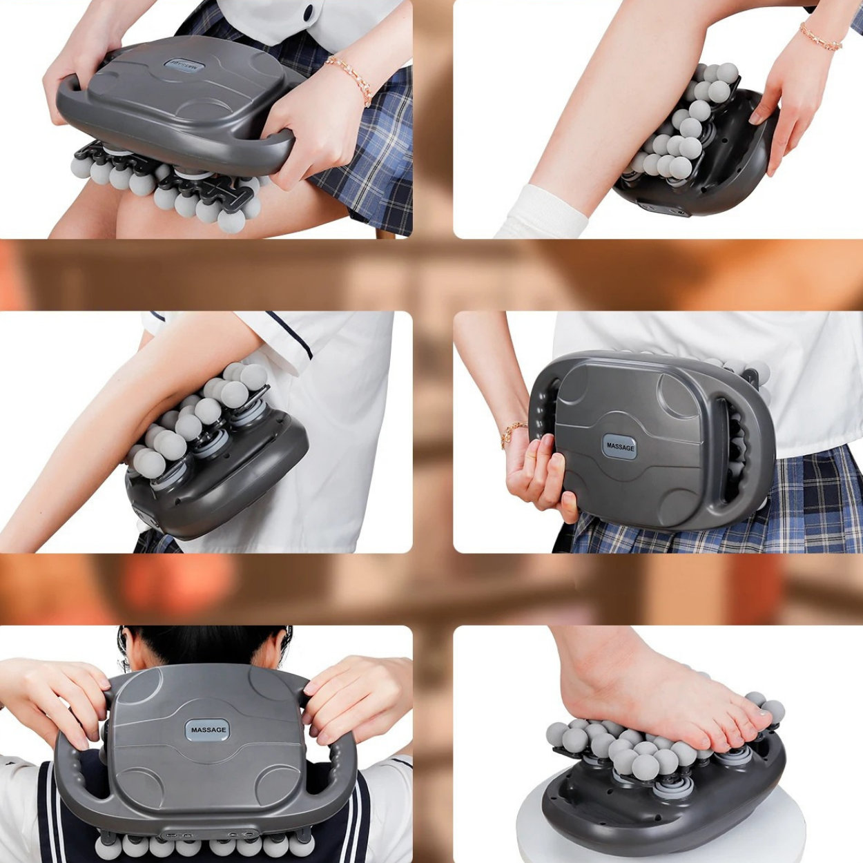 Pistolet Fascia 42 Têtes Massage Gun Musculaire Puissant