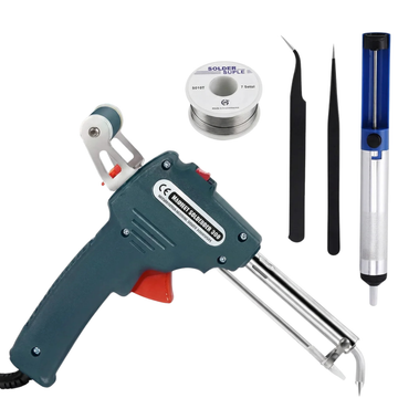 Pistolet à Souder Électrique Automatique 60W avec Alimentation Automatique en Étain