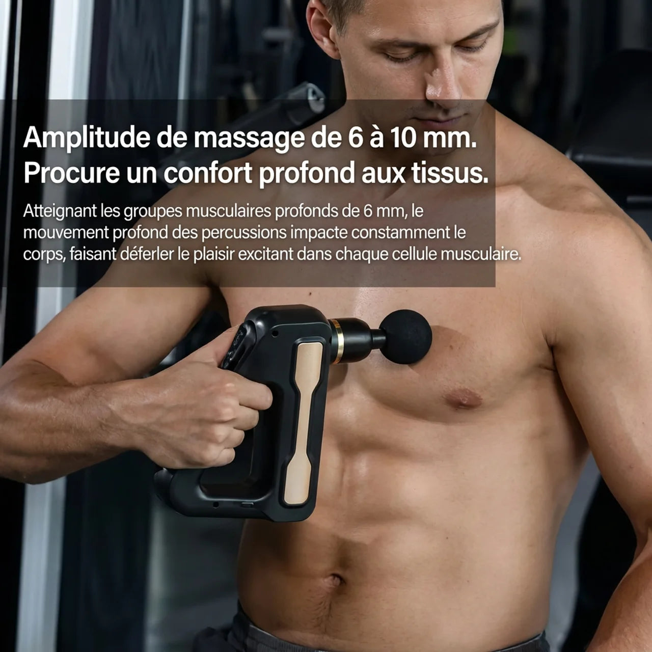 Pistolet de Massage Triangulaire Pro