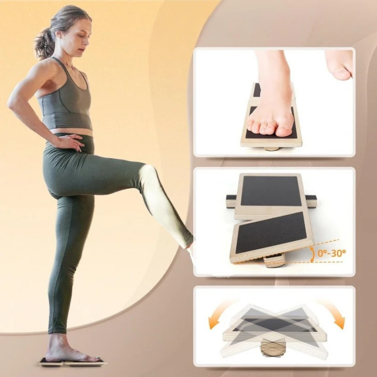 Balance Trainer Planche d’Équilibre pour Cheville et Pied