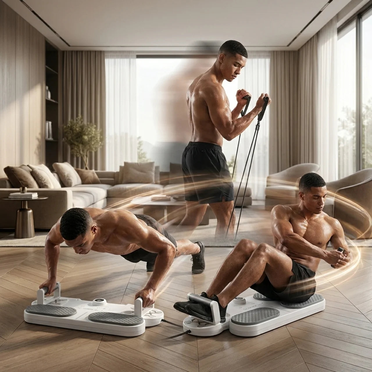 Planche Push-Up Multifonction Fitness
