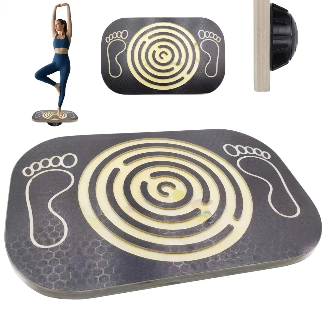 Planche d'Équilibre avec Labyrinthe Intégré