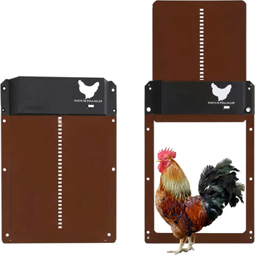 Porte Automatique Pour Poulailler à Capteur de Lumière