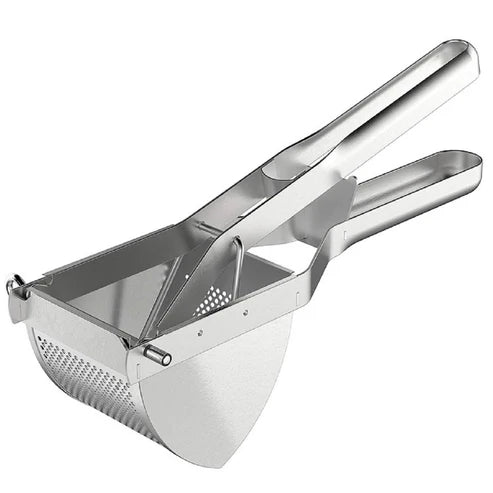 Presse Purée Inox Multifonction Écrase Pommes de Terre Fruits et Légumes