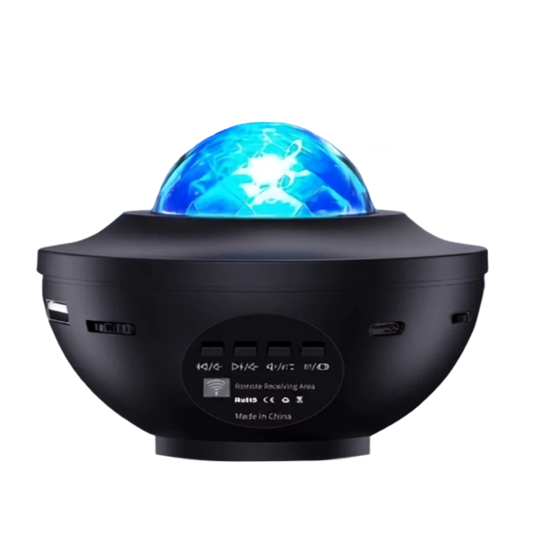 Projecteur Galaxie Ciel Étoilé LED Veilleuse Enfant et Adulte avec Enceinte Bluetooth