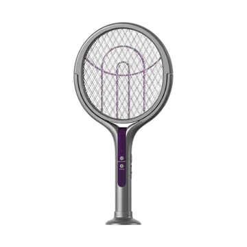 Raquette Électrique Anti Moustiques Télescopique Rechargeable