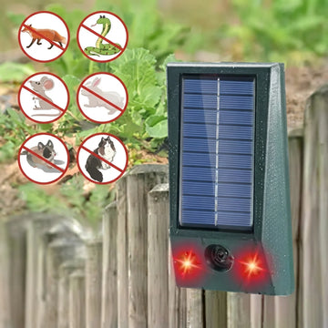 Répulsif Solaire Ultrasonique Anti Animaux
