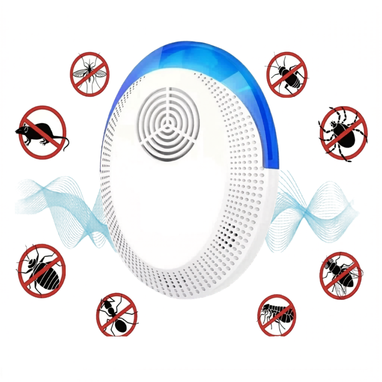 Répulsif Ultrasonique Anti Nuisibles à Brancher
