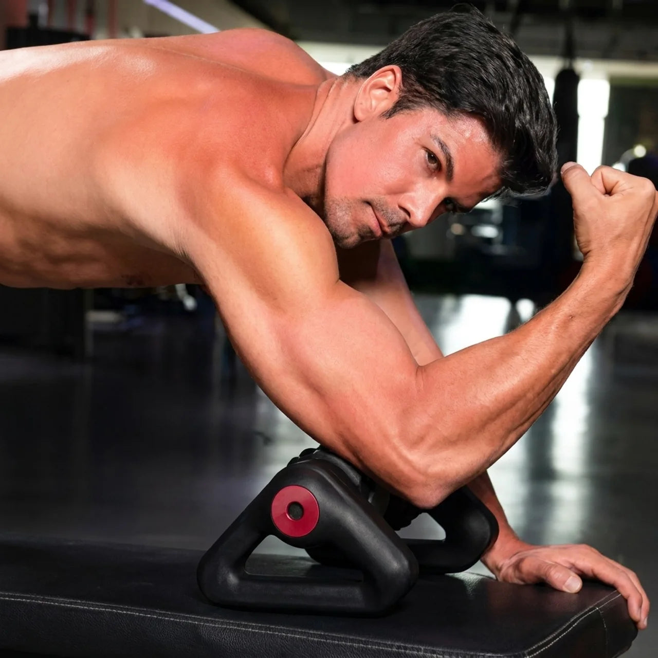 Rouleau de Massage Électrique Rechargeable 5 Vitesses Soulagement Musculaire Profond