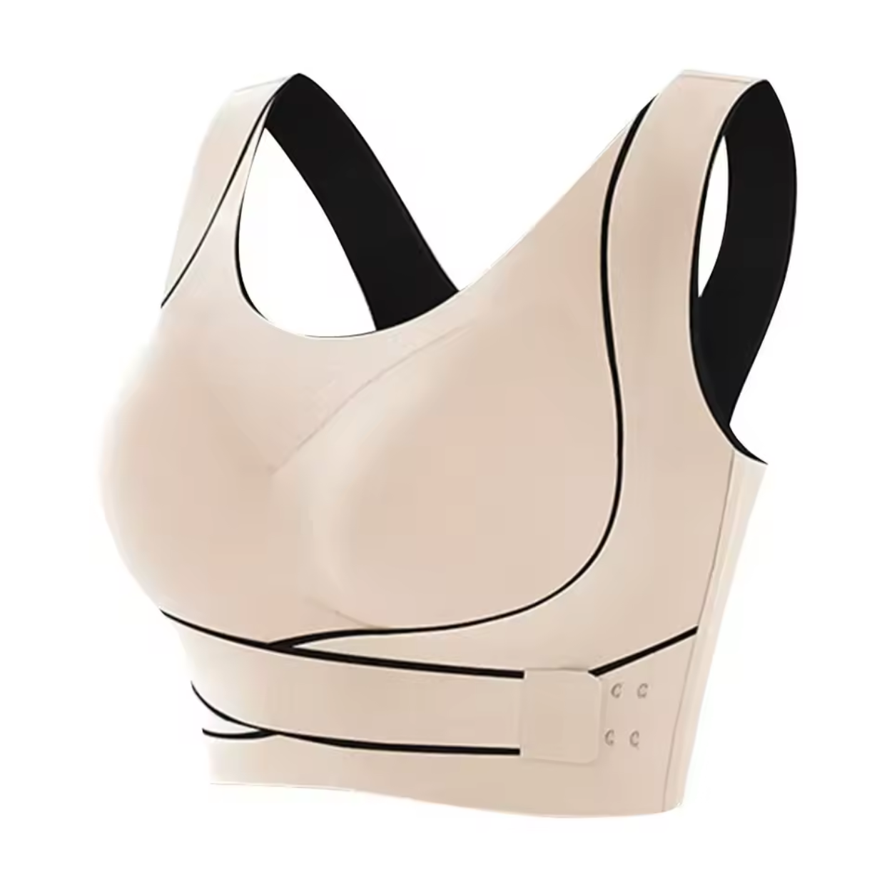 SOUTIEN-GORGE DE SPORT À BOUCLE FRONTALE RÉGLABLE