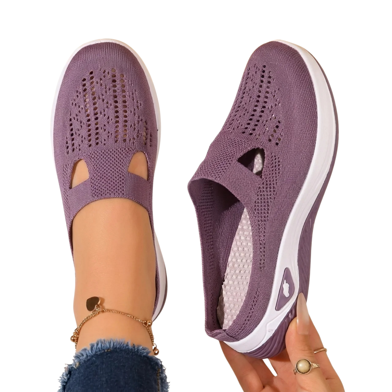 Sabots Sneakers Respirants pour Femme Confort Absolu & Style Casual