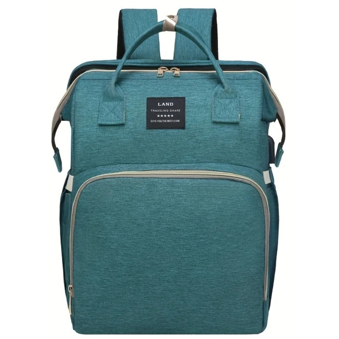 Sac à Langer Multifonction 3-en-1 Avec Berceau Portable