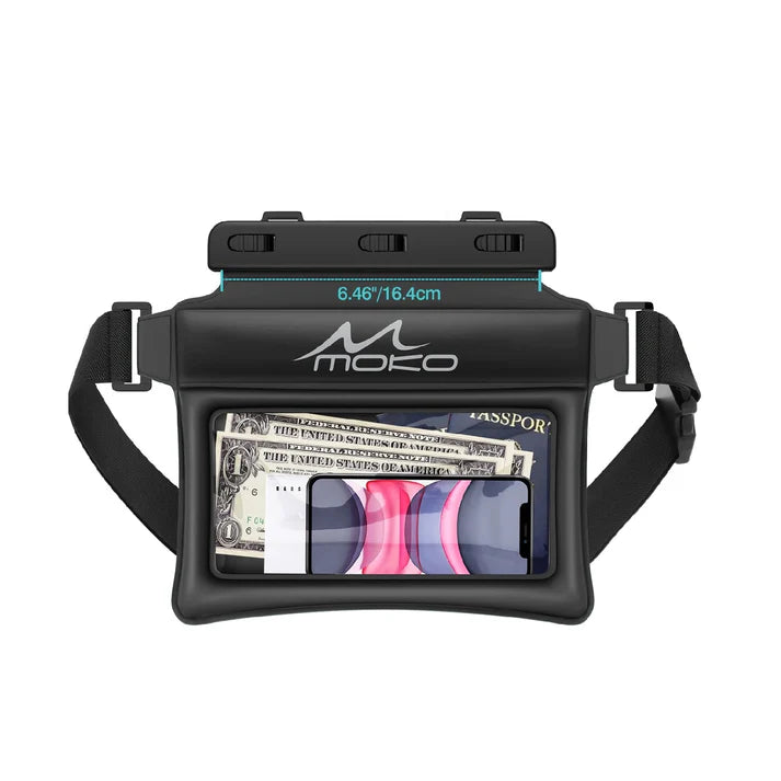 Sac Banane Étanche Flottant pour Téléphone Pochette Waterproof IPX8