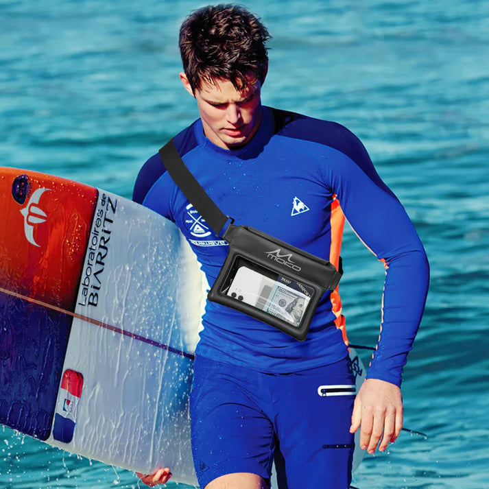 Sac Banane Étanche Flottant pour Téléphone Pochette Waterproof IPX8