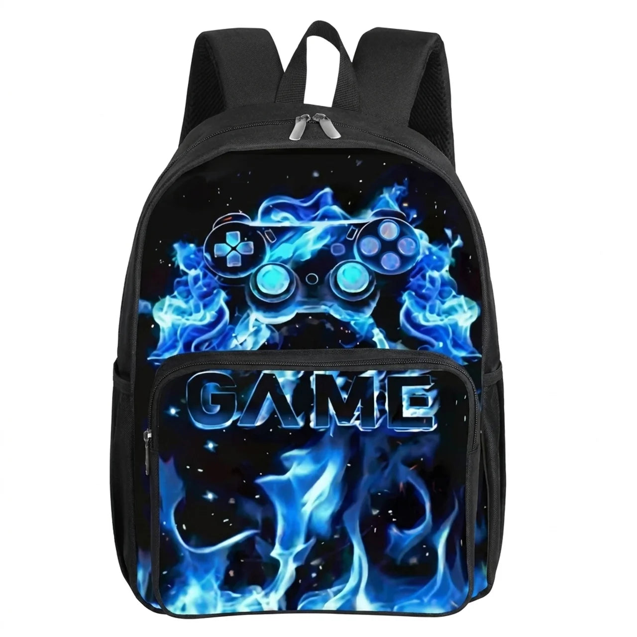 Sac à Dos Enfant Motif Manette de Jeu 3D Léger et Idéal pour l'École