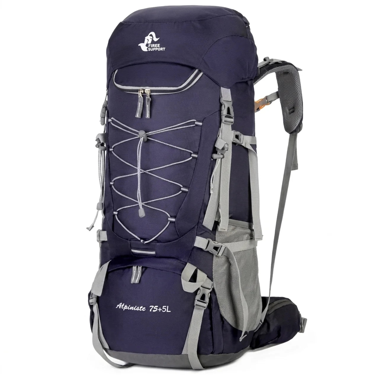 Sac à Dos de Camping 75L pour Randonnée et Aventures en Plein Air