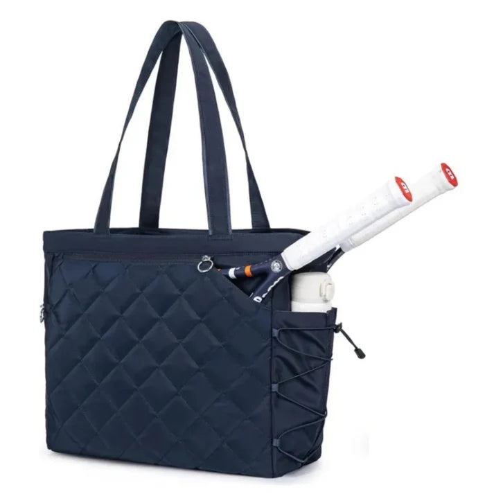 Sac de Tennis Imperméable avec Compartiment à Chaussures 2 à 4 Raquettes
