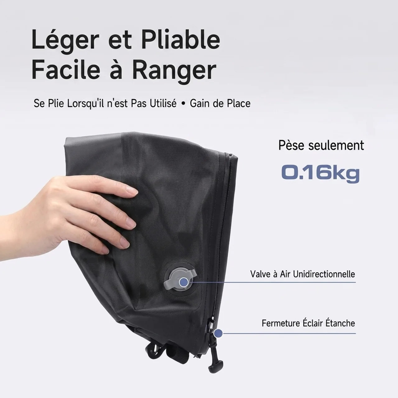 Sac de Compression Sous Vide de Voyage avec Pompe Électrique USB-C
