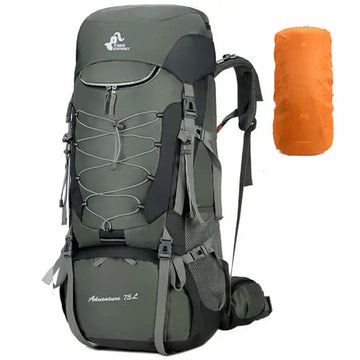 Sac à Dos de Camping 75L pour Randonnée et Aventures en Plein Air