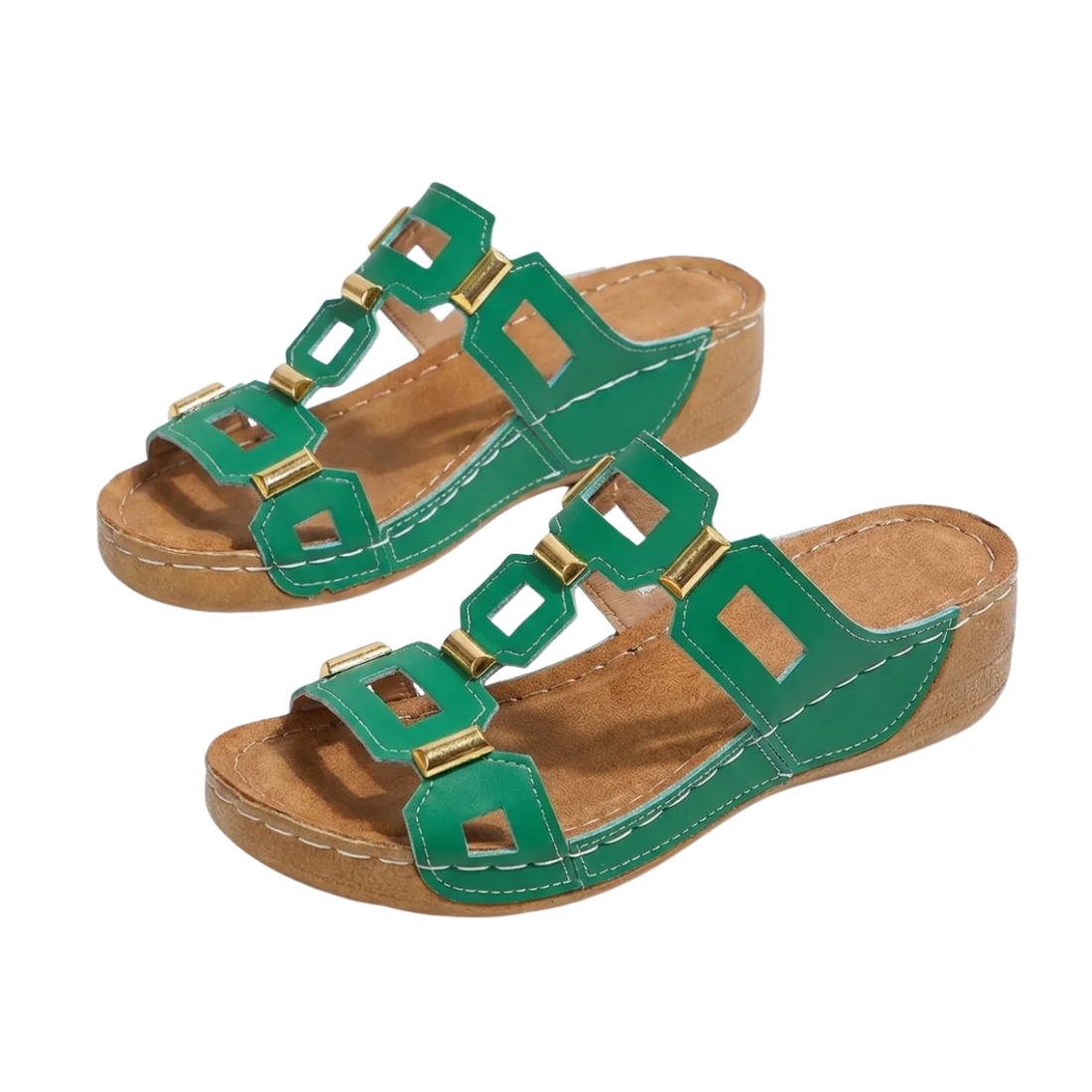 Sandales Romaines Mules d'Été Confort Orthopédiques
