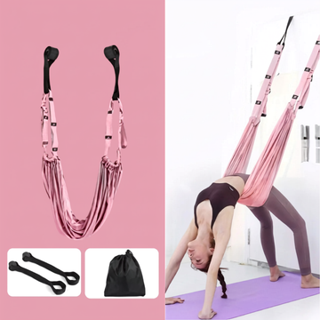Sangle de Yoga Aérien pour Étirement et Inversion