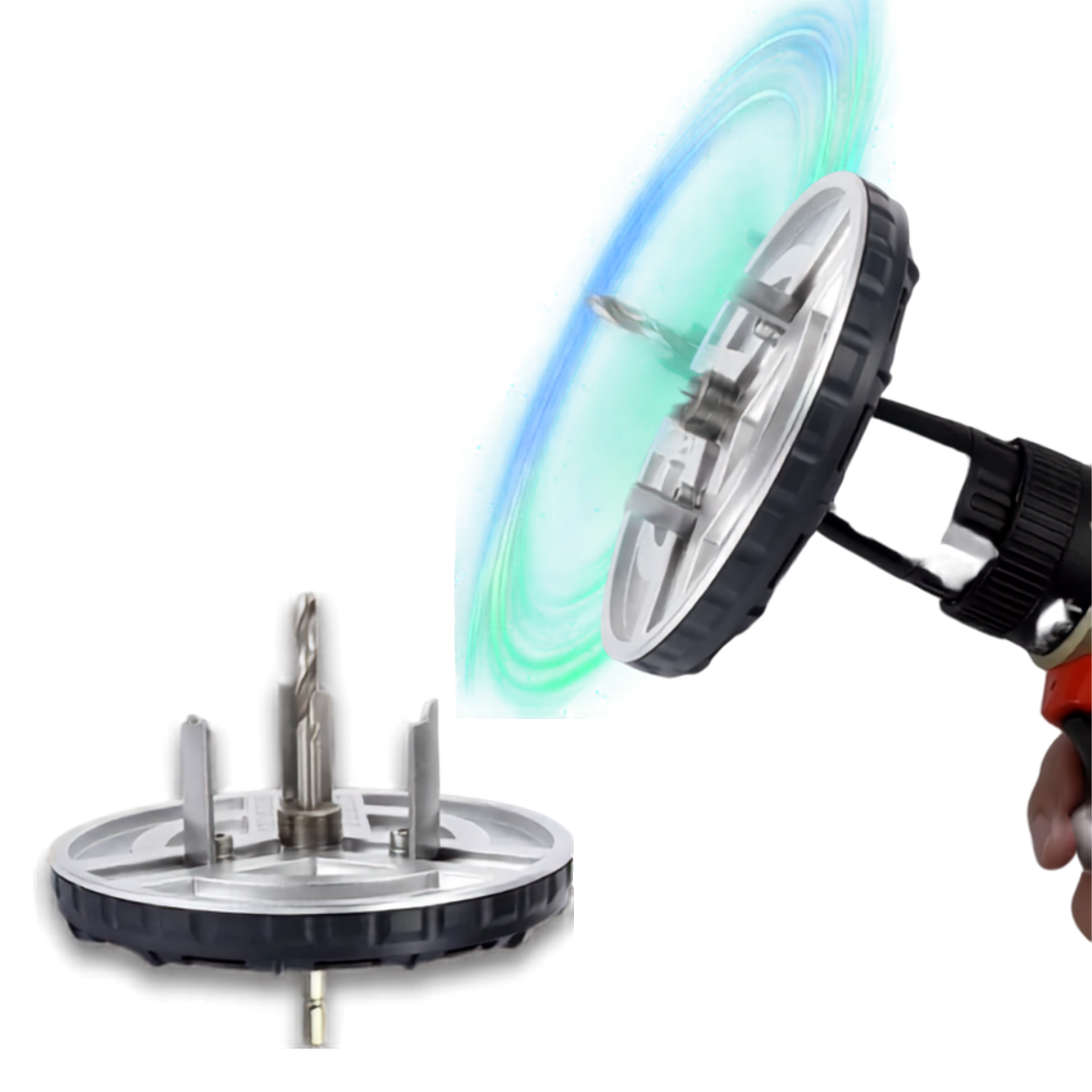 Scie Cloche Réglable 45 à 130 mm pour Perceuse Trépan Universel Multicoupe