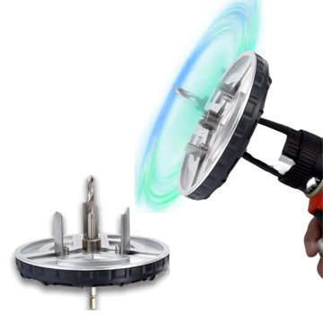 Scie Cloche Réglable 45 à 130 mm pour Perceuse Trépan Universel Multicoupe