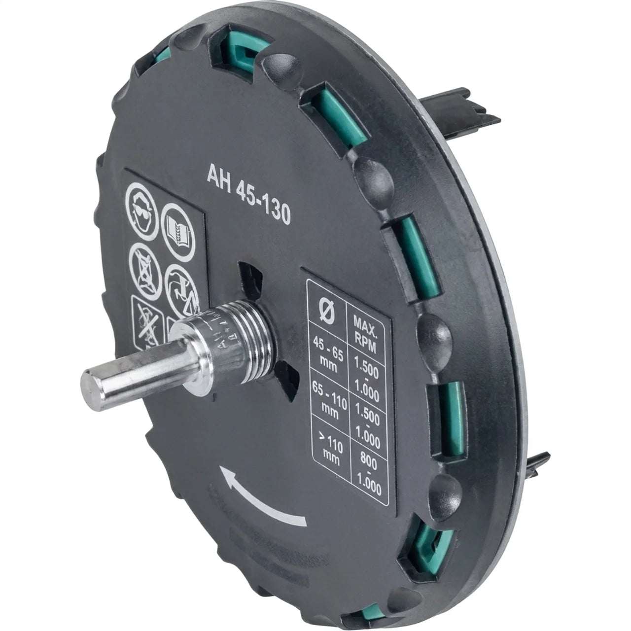 Scie Cloche Réglable 45 à 130 mm pour Perceuse Trépan Universel Multicoupe
