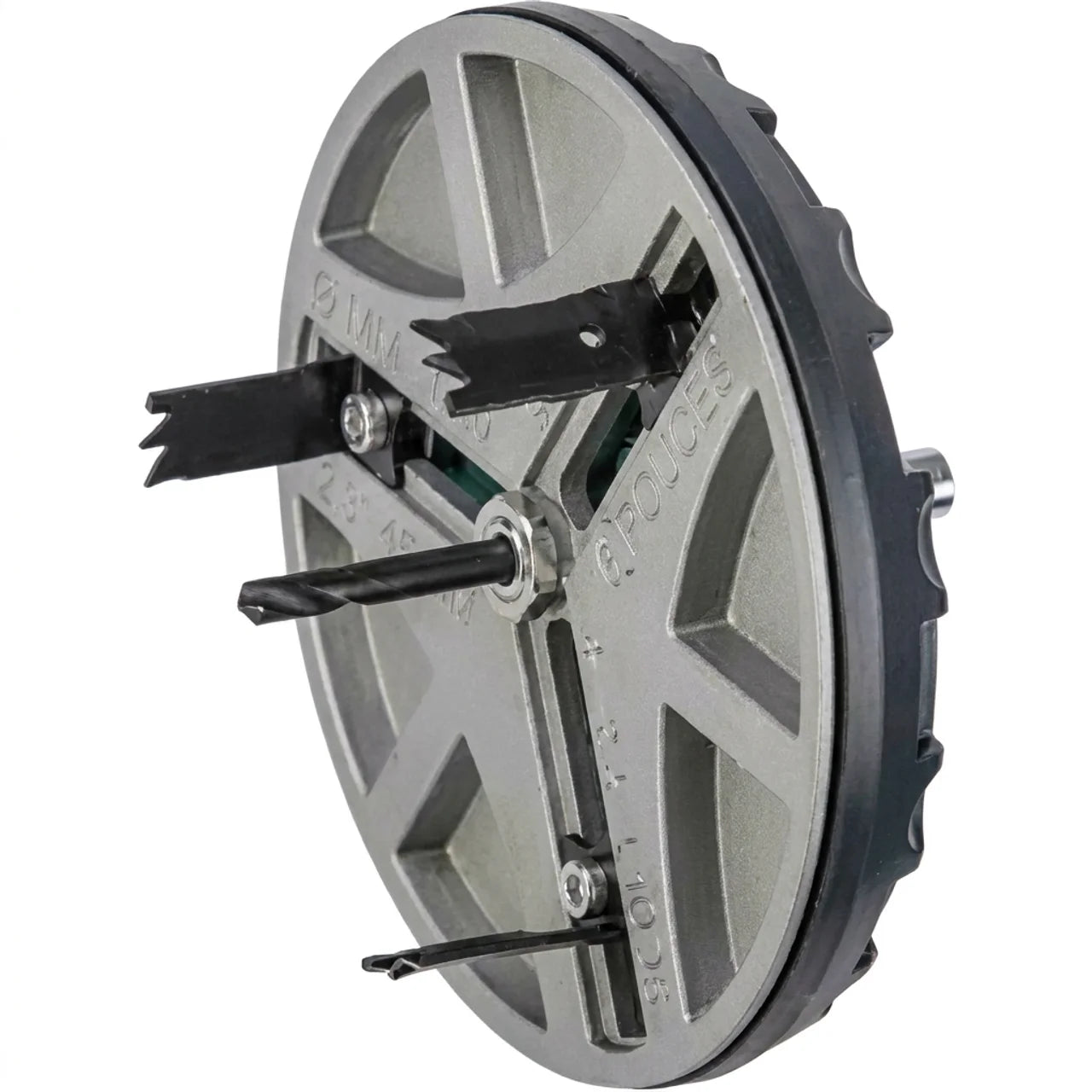 Scie Cloche Réglable 45 à 130 mm pour Perceuse Trépan Universel Multicoupe