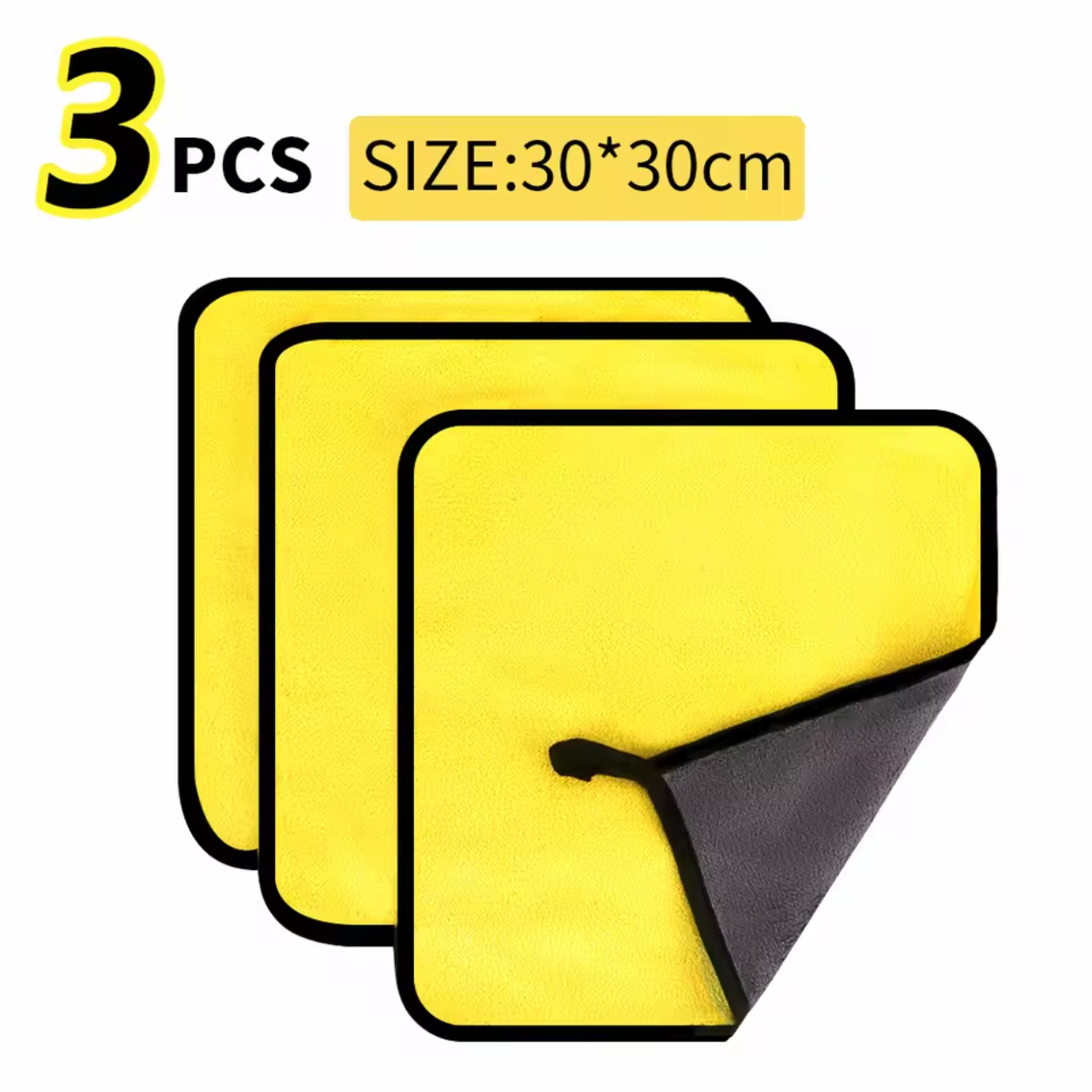 SERVIETTE CHIFFONS MICROFIBRE AUTO PREMIUM NETTOYAGE AUTOMOBILE