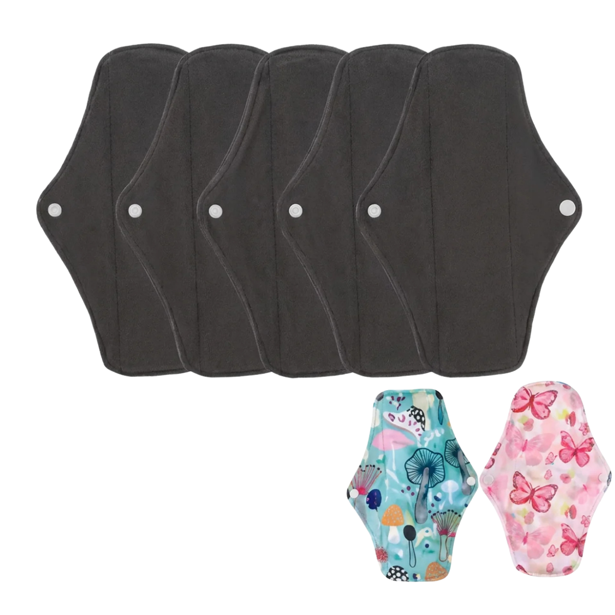 Serviettes Menstruelles Réutilisables Haute Absorption
