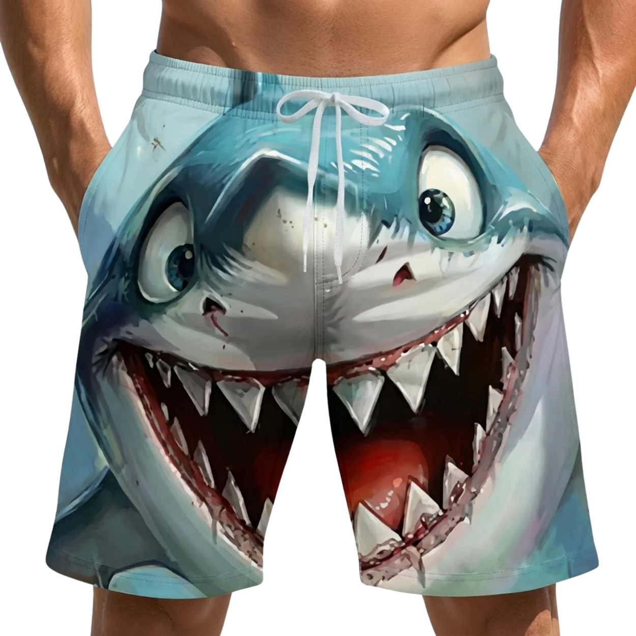 Short de Bain Requin 3D