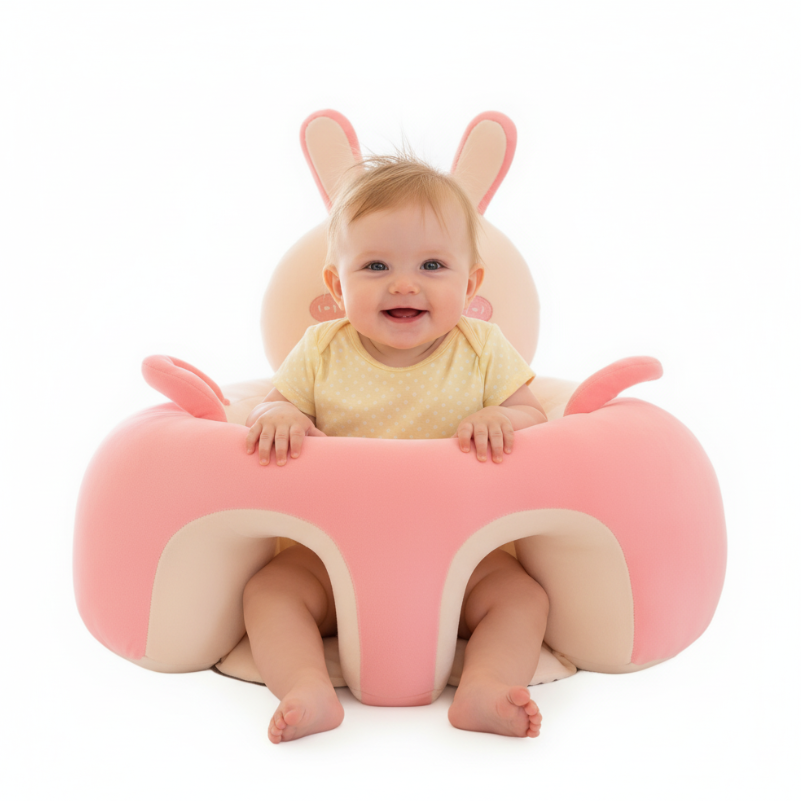 Siège d’Apprentissage Bébé en Peluche