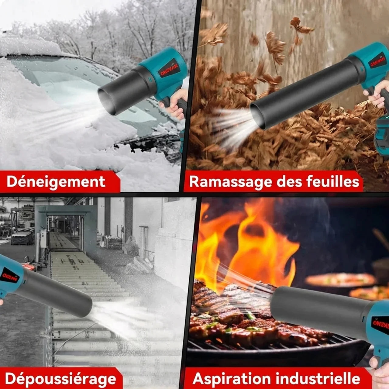 Souffleur Turbo Sans Fil Pro