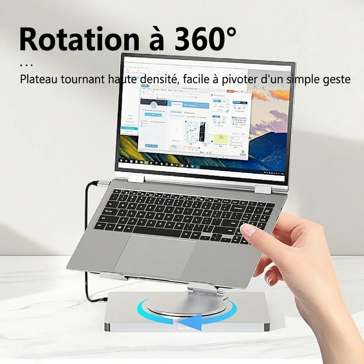 Station d’Accueil USB-C 10-en-1 4K 60Hz avec Charge Rapide PD 100W